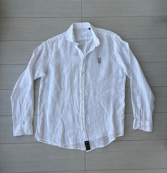 CAMISA LINO BLANCA